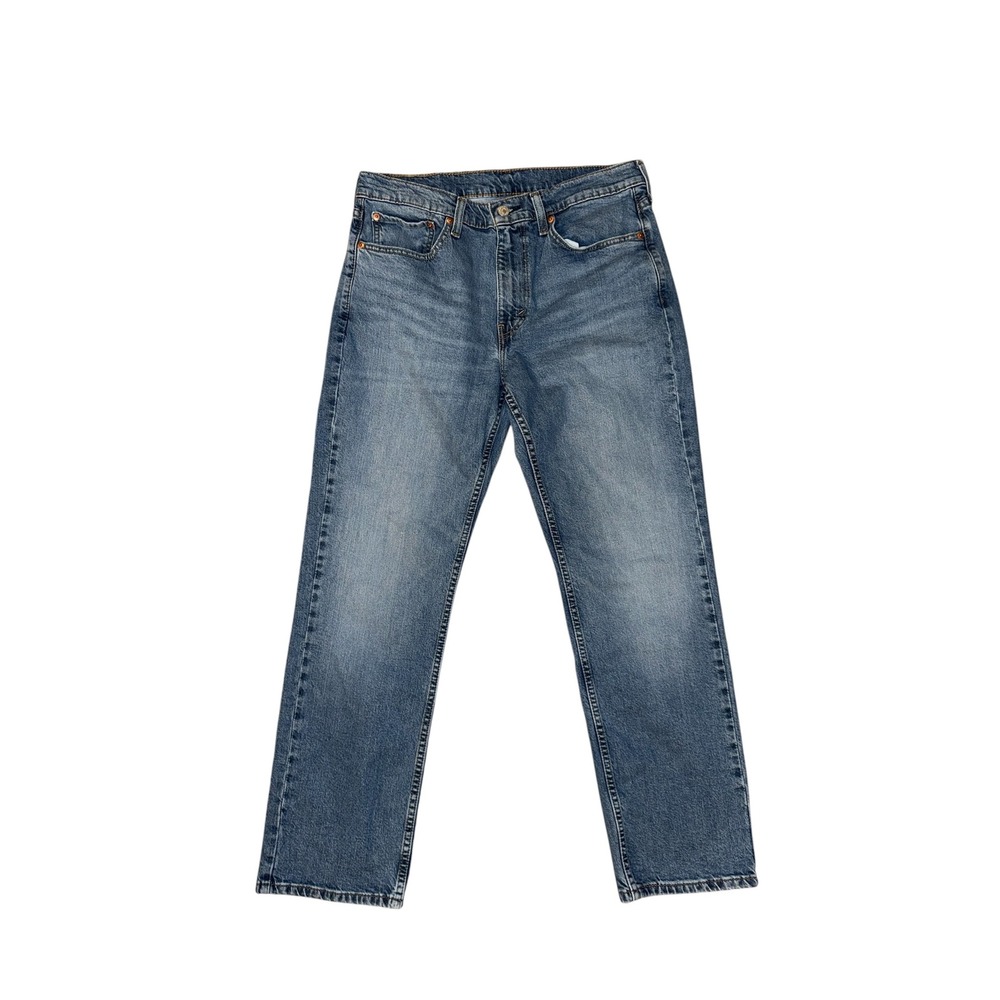 Levi's 514 Straight Fit Jeans Mens 33x30 Blue Medium Wash Denim Classic